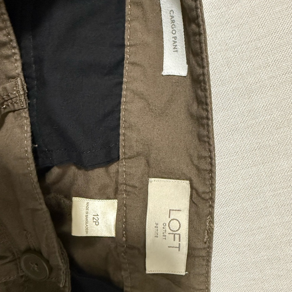 LOFT Brown Men's Cargo Pants - Picture 3 of 3